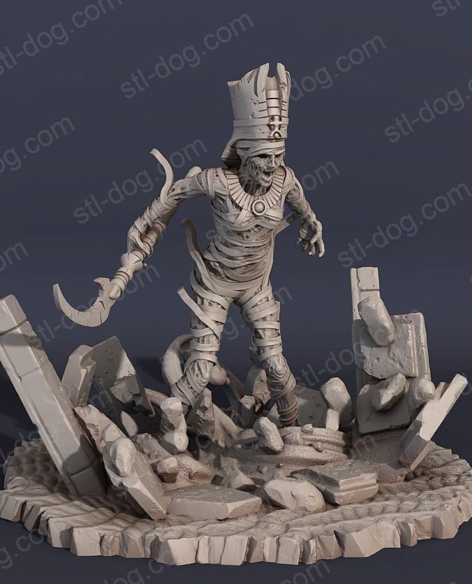 木乃伊 3D打印图纸